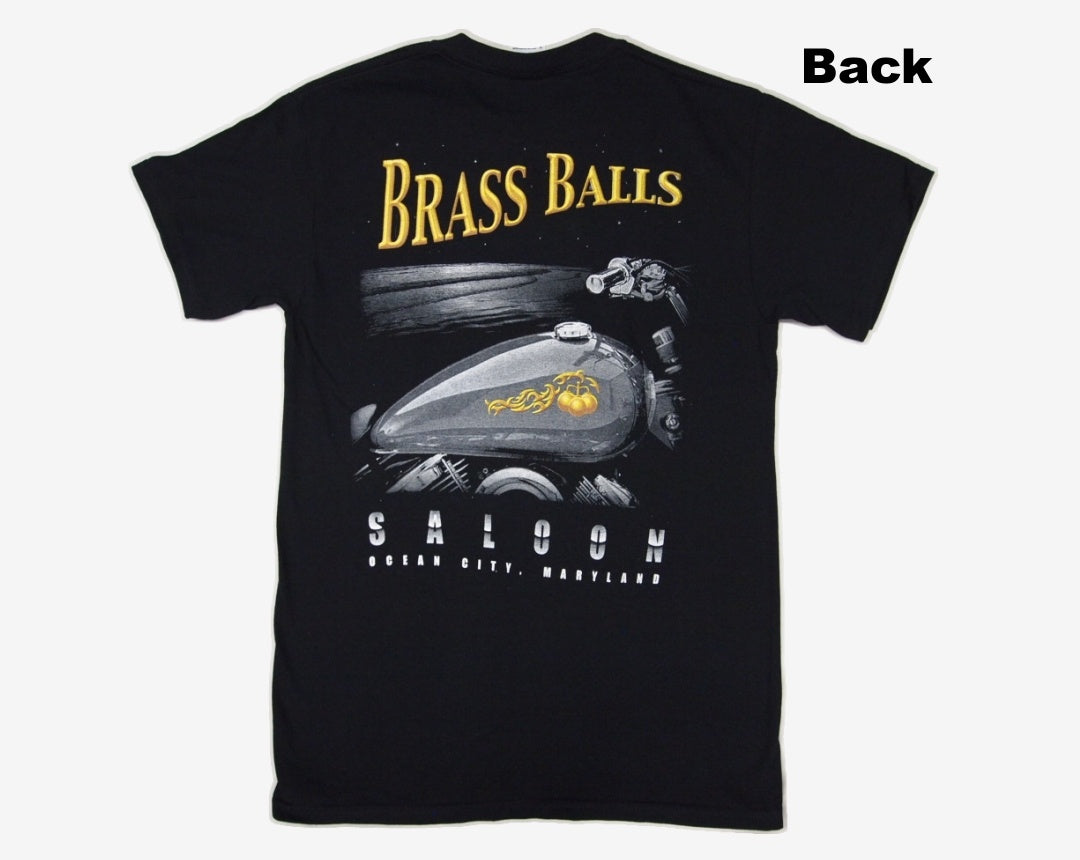 Brass Balls Biker (T- shirt) image 2