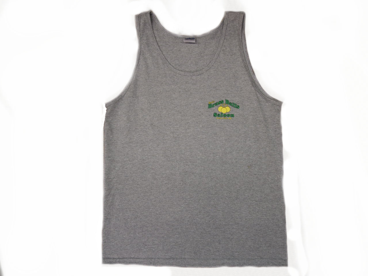 Regular Brass Balls (Tank) - XXX-Large, Grey image