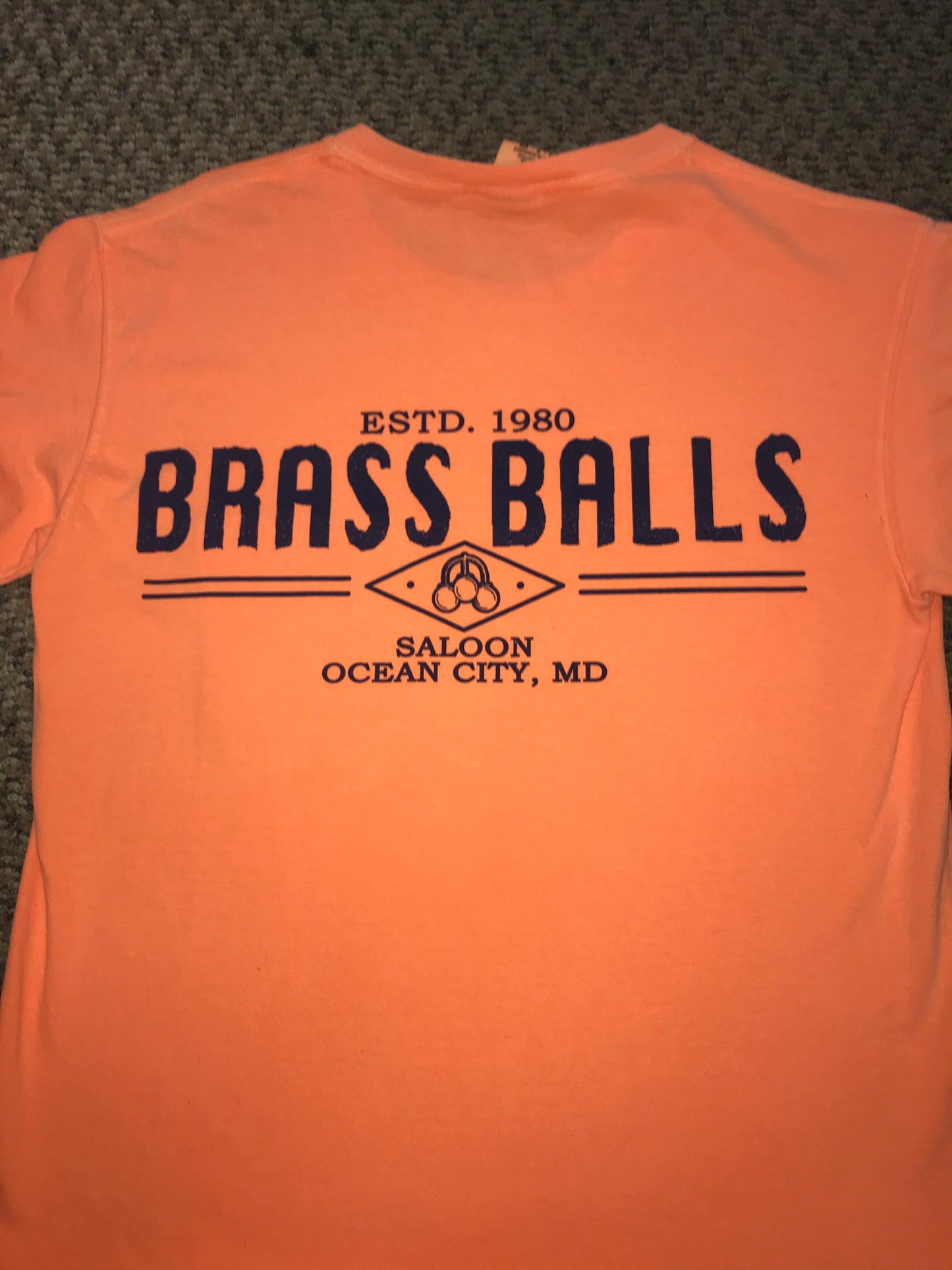 Brass Balls Saloon Diamond Short Sleeve Pocket Tee image 3