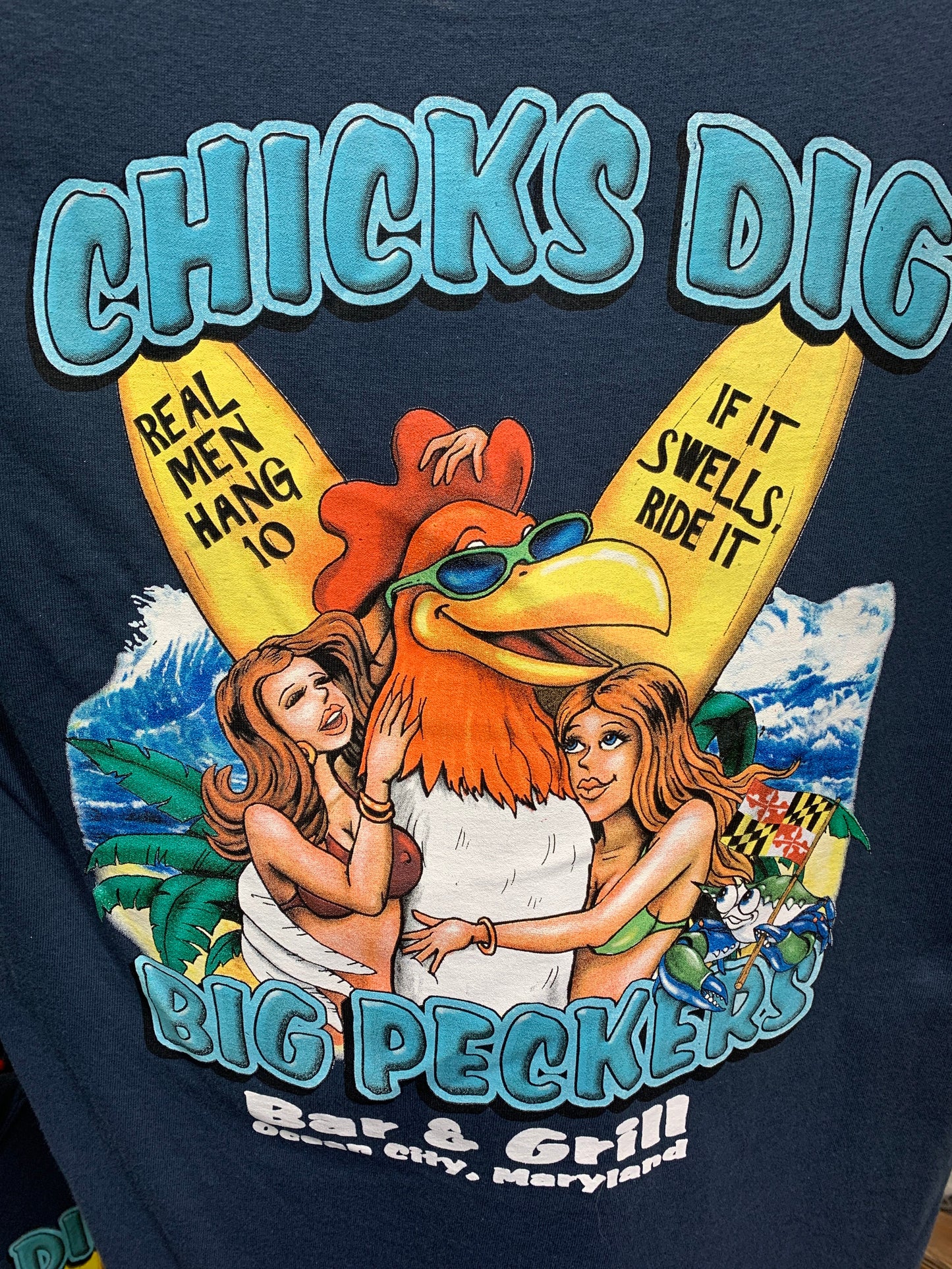 Chicks Dig Big Pecker's (T-shirt) image 0