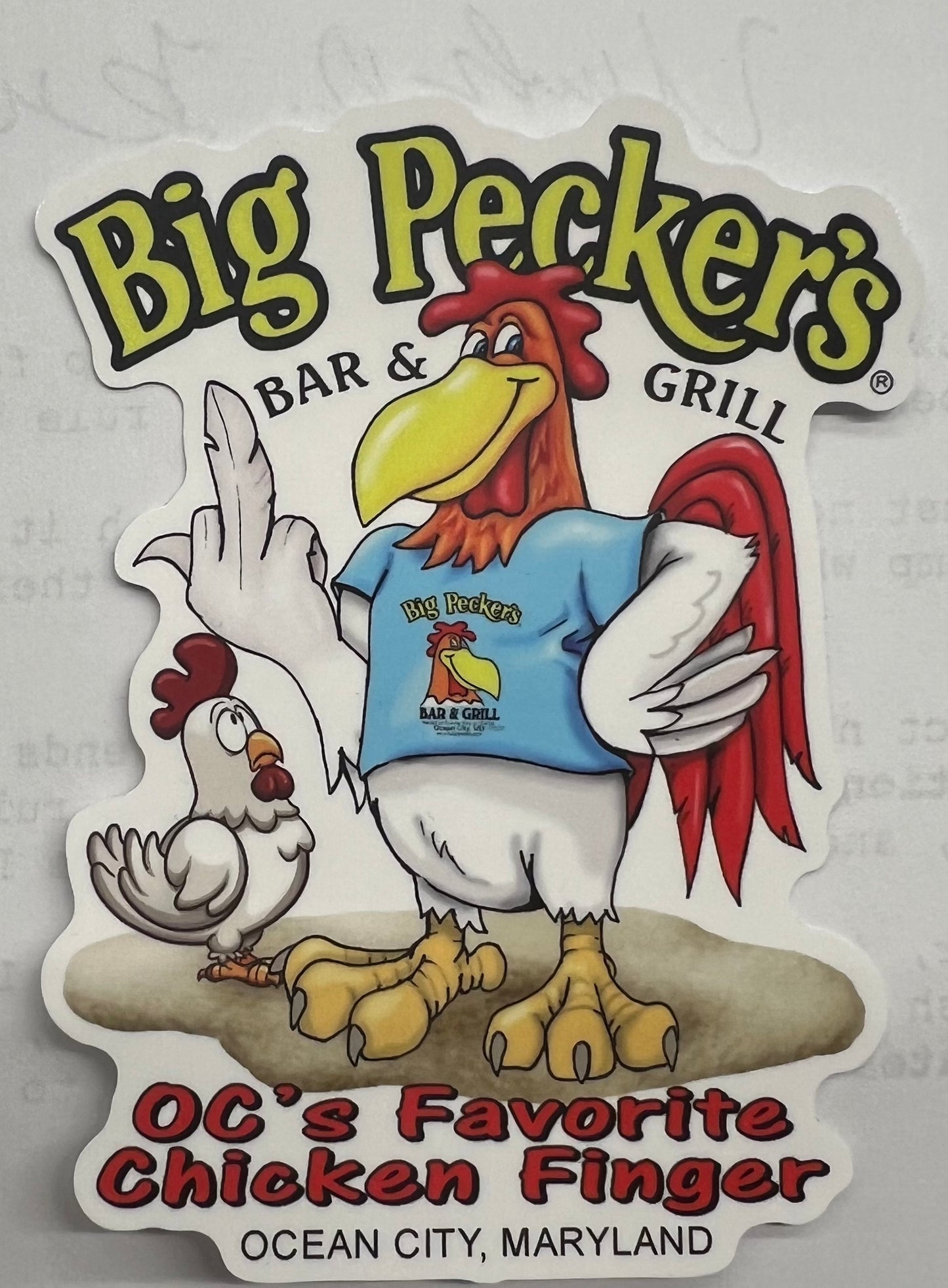 Big Pecker's Stickers