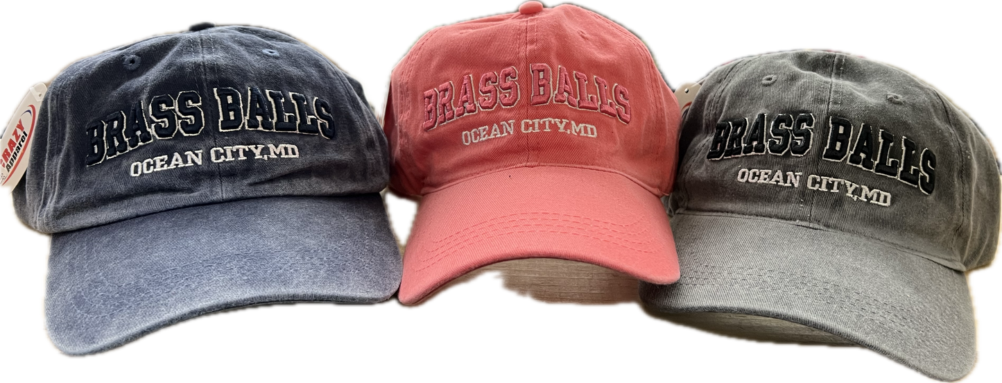 Brass Balls Pigment Dyed Cap