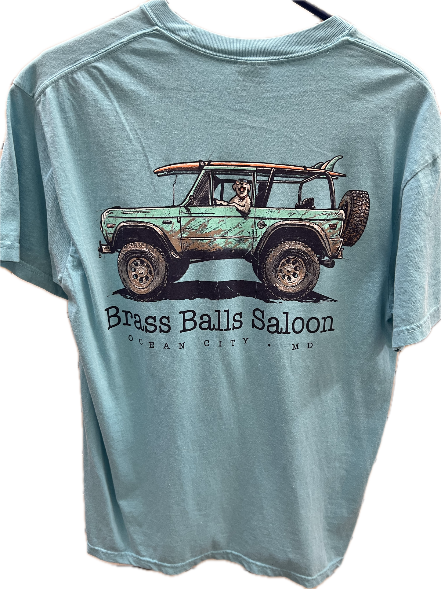 Brass Balls Jeep (T-Shirt)