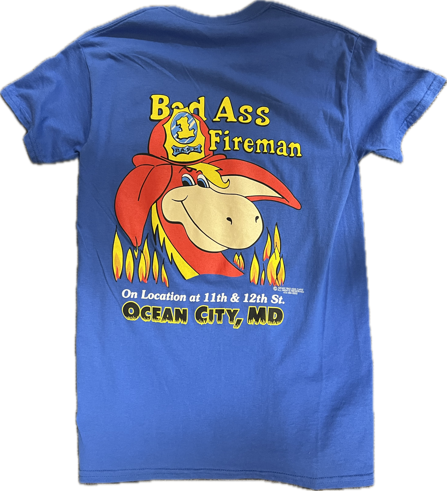 Bad Ass Fireman (T-shirt)