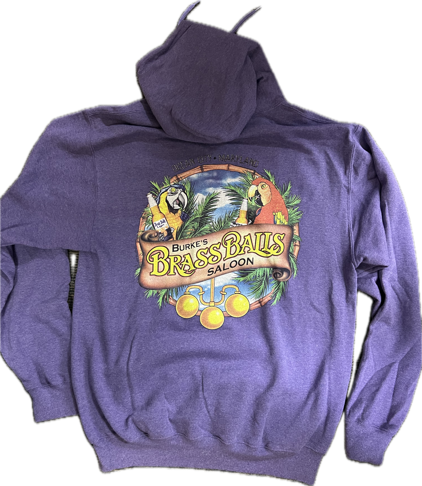 Brass Balls Parrots (Hooded Sweatshirt)