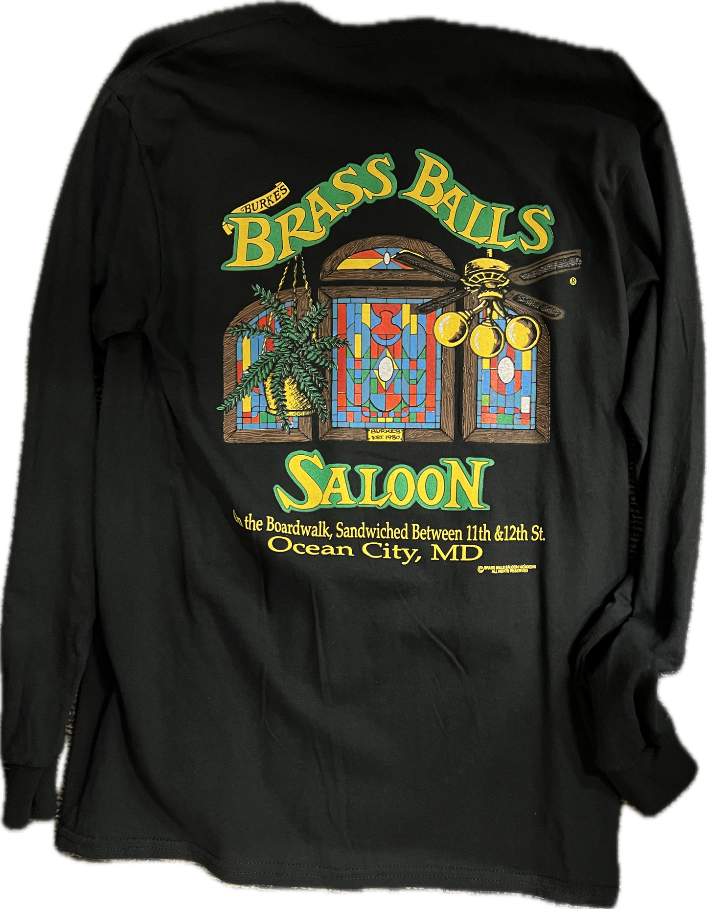 Brass Balls Original Long Sleeve Tee