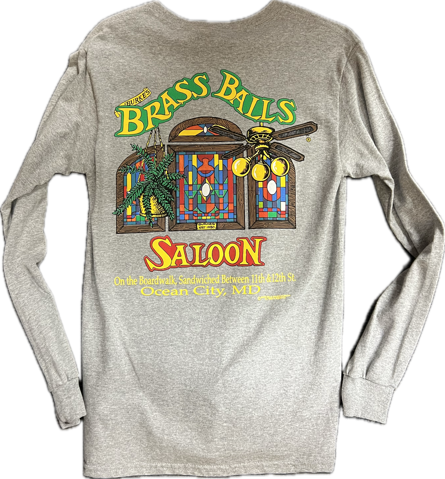 Brass Balls Original Long Sleeve Tee