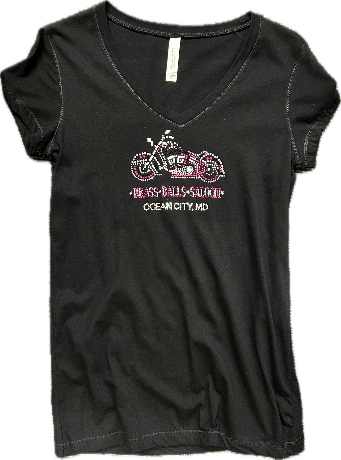 Brass Balls Biker (Ladies Tee)