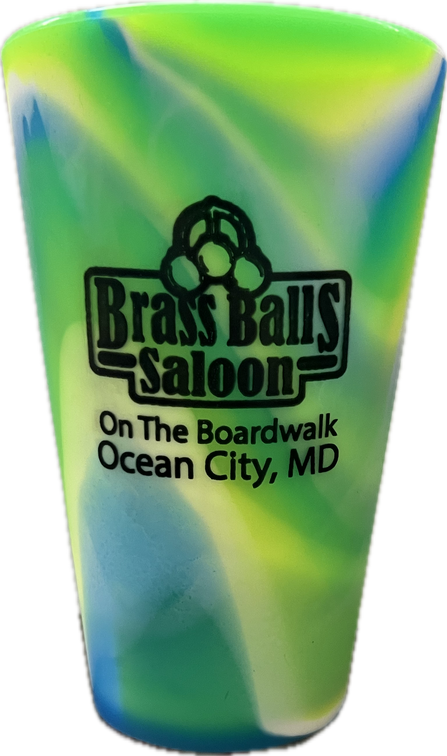 Brass Balls Silicone Pint Glass