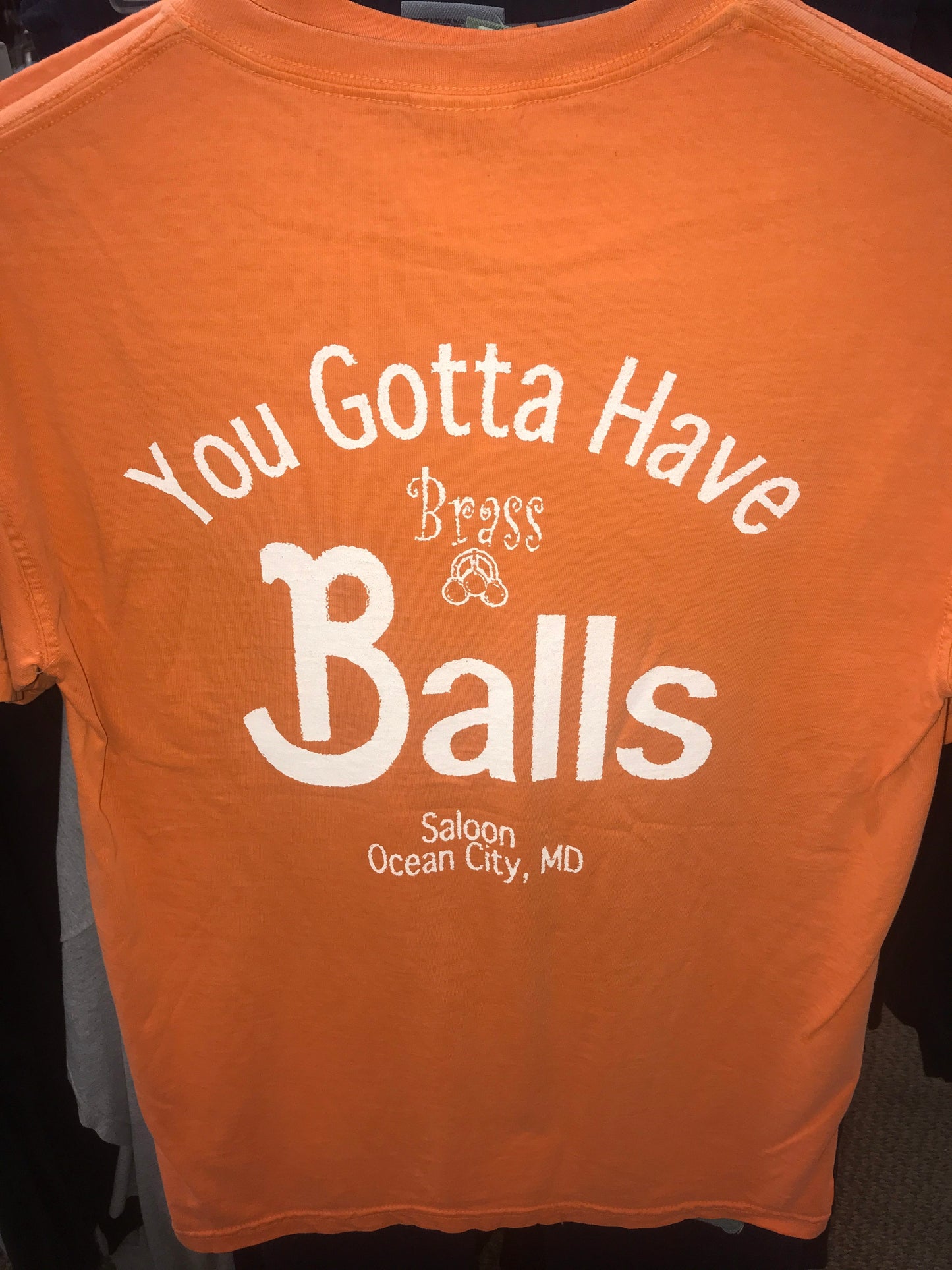 Gotta Have Brass Balls Garment Dyed Pocket Tee Shirt image 5