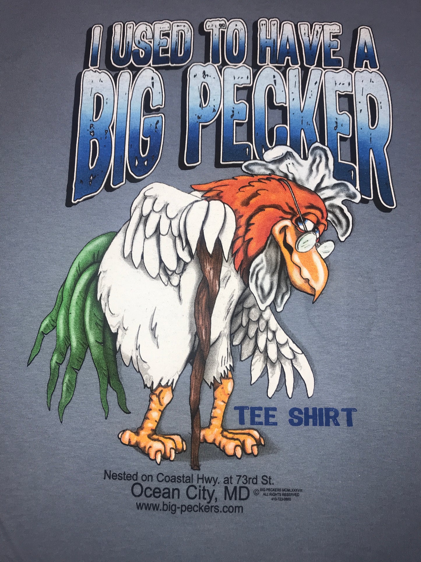 I Used to Have a Big Pecker's Tee Shirt image 0