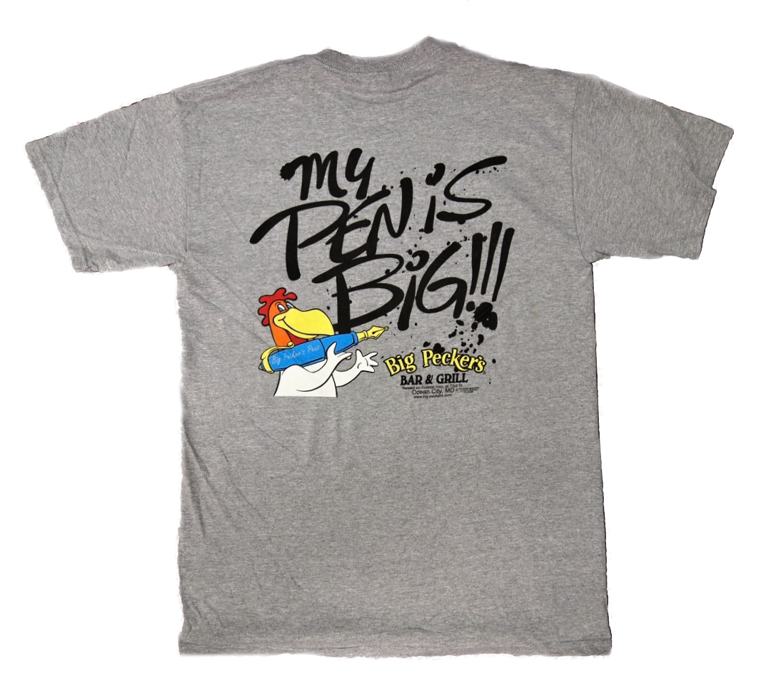 My Pen is Big! (T-shirt) - XXX-Large image